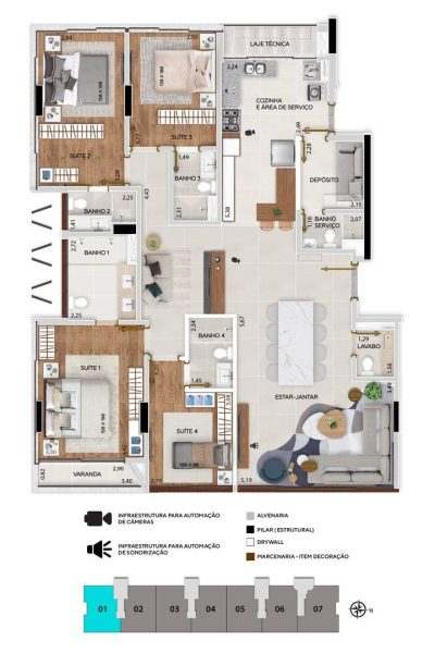 Reserva Planalto - Apartamento Tipo Final 1